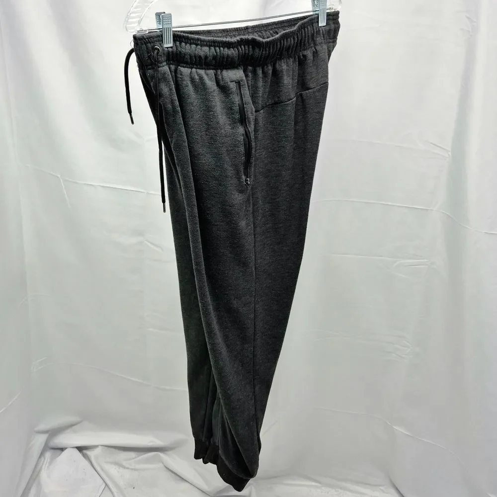 US Army Black APFU Physical Fitness Training Pants Mens Large Regular Military